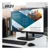 MSI PRO MP245V 23.8 Inch Full Hd LCD Office Monitor - 1920 X 1080 Va Panel, 100 Hz, Eye-Friendly Screen, VESA Mountable, Display Kit Support, Tilt Adjustable - HDMI 1.4, D-Sub