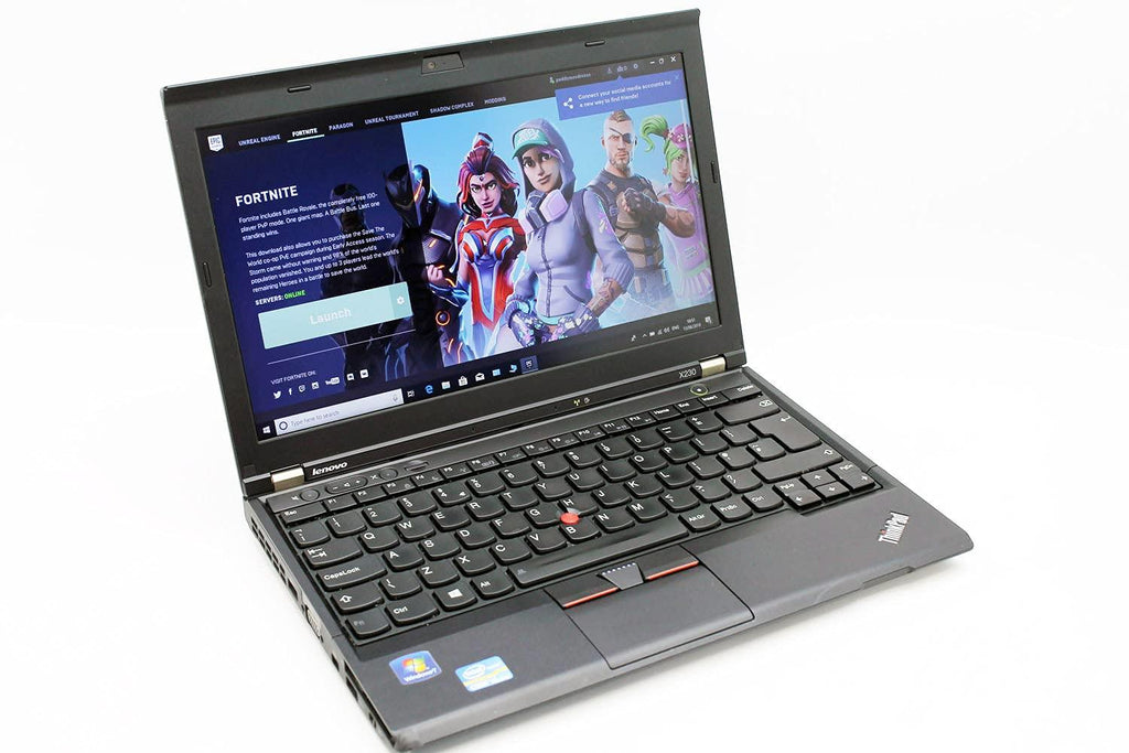 (Refurbished) Lenovo Thinkpad Laptop X230 Intel Core i5 - 3320m Processor, 4 GB Ram & 256 GB SSD, Win10,