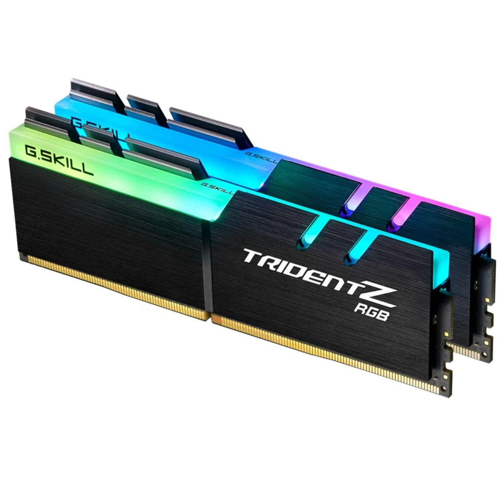 G.SKILL Trident Z RGB 32GB (2 * 16GB) DDR4 3200MHz CL16-18-18-38 1.35V Desktop Memory RAM - F4-3200C16D-32GTZR