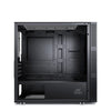 Ant Esports Elite 1000 PS Mid-Tower Computer Case/Gaming Cabinet - Black | Supports M-ATX, ITX with Pre-Installed 1 x 120mm Black Rear Fan