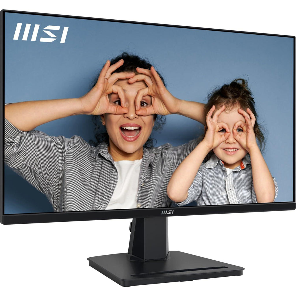 MSI PRO MP251 24.5 Inch Full HD Office Monitor - 1920 x 1080 IPS Panel, 100 Hz, Eye-Friendly Screen, Built-in Speakers, Tilt-Adjustable - HDMI 1.4b, D-Sub (VGA)