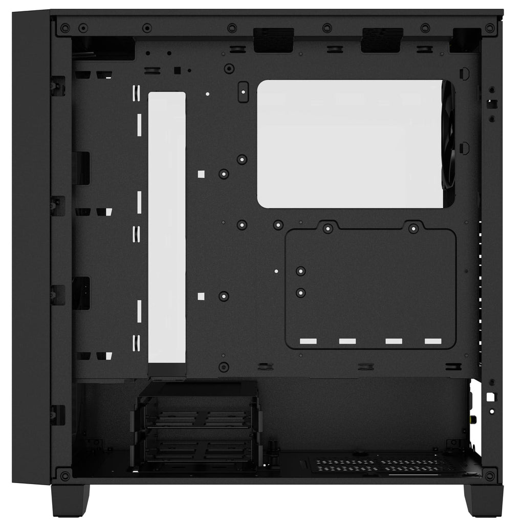 CORSAIR 3000D Airflow Mid-Tower PC Case - Black - 2X SP120 Elite Fans - Four-Slot GPU Support – Fits up to 8X 120mm Fans - High-Airflow Design