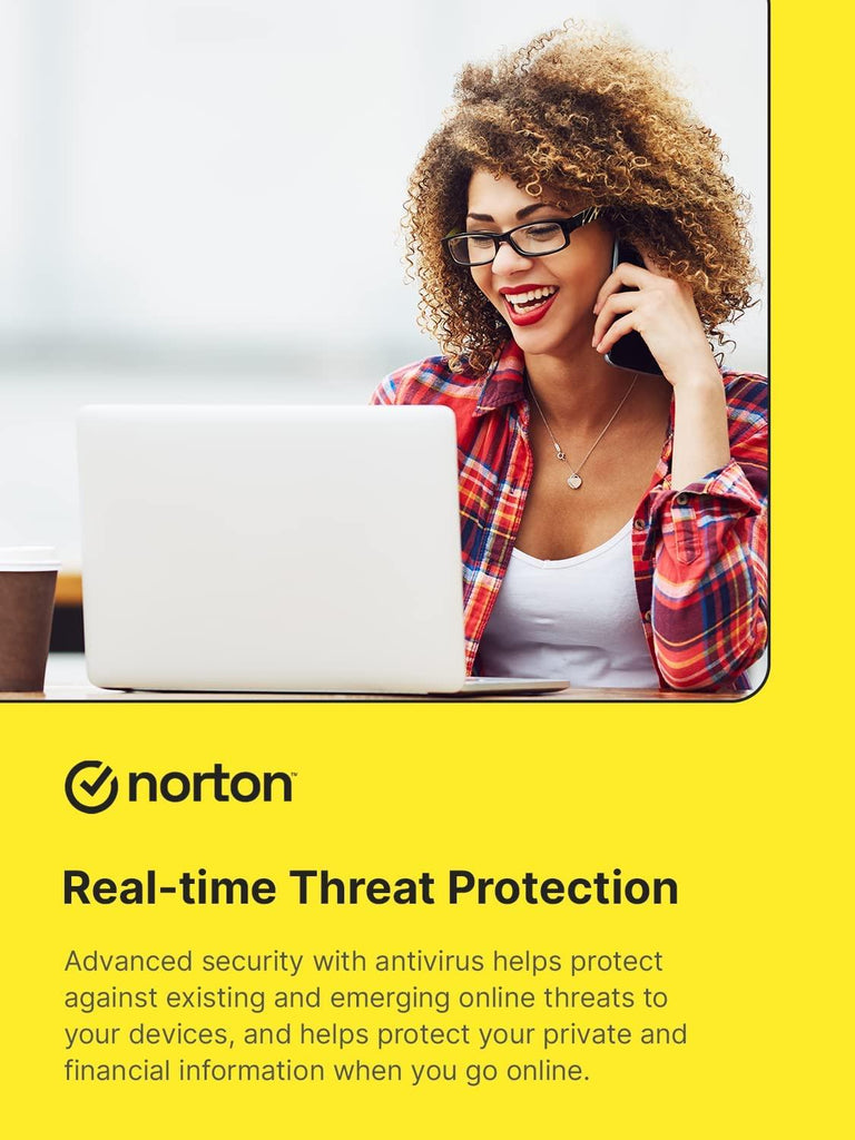 Norton 360 Deluxe |3 Users 3 Years|Total Security for PC, Mac, Android or iOS |Includes Dark Web Monitoring, Password Manager, PC Cloud Back Up, SafeCam for PC & much more |Email Delivery in Hrs