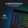 Corsair K57 RGB Wireless Gaming Keyboard with Slipstream Wireless Technology, Backlit RGB LED, Black