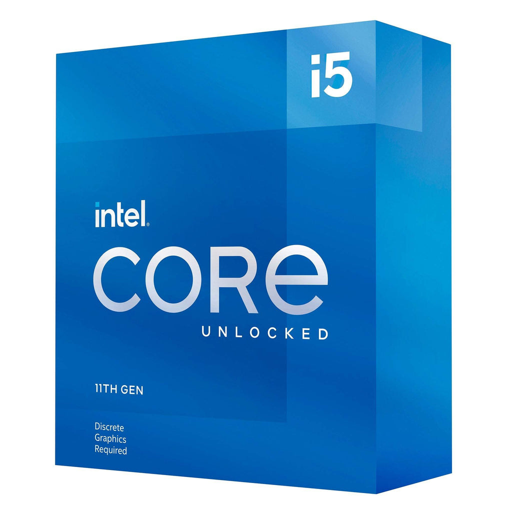 Intel Core i5-11600KF Desktop Processor 1, 6 Cores up to 4.9 GHz Unlocked LGA1200 (500 Series & Select 400 Series Chipset) 125W