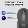 Logitech Signature M650 L Full Size Wireless Mouse - for Large Sized Hands, 2-Year Battery, Silent Clicks, Customisable Side Buttons, Bluetooth, for PC/Mac/Multi-Device/Chromebook - Graphite