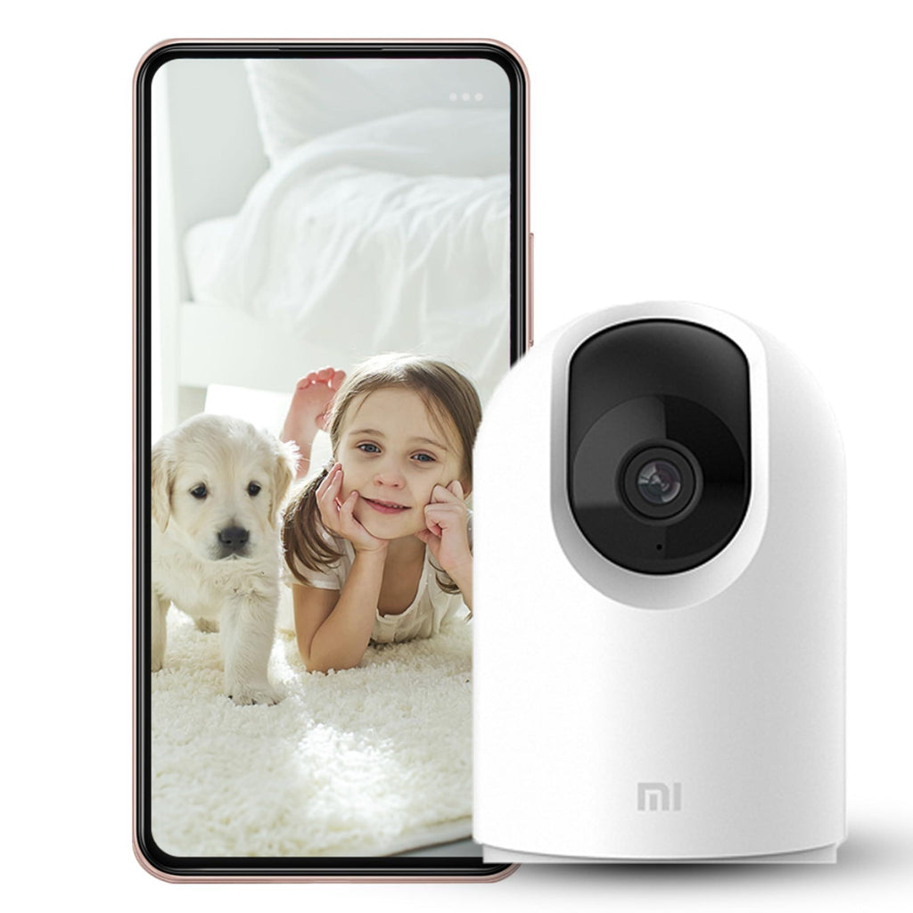 Xiaomi 360 Home Security Wireless Camera 2K Pro with Bluetooth Gateway BLE 4.2 l Dual Band Wi-fi Connection l 3 Million HD 1296p| 3MP CCTV |Full Color in Low-Light | AI Human Detection, White