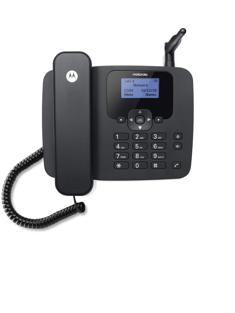 Motorola Fixed Wireless Telephone, Black