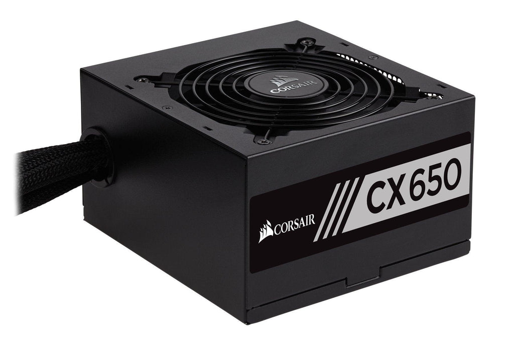 Corsair CP-9020122-UK CX Series 650 W CX650 ATX/EPS 80 Plus Bronze 650W Power Supply Unit - Black