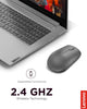 Lenovo 530 Wireless Mouse (Graphite): Ambidextrous, Ergonomic Mouse, Up to 8 Million clicks for Left and Right Buttons, Optical Sensor 1200 DPI, 2.4 GHz Wireless Technology via Nano USB Receiver