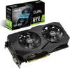 ASUS 6 GB pci_e_x16 GeForce RTX 2060 Overclocked 6G GDDR6 Dual-Fan EVO Edition VR Ready HDMI DisplayPort DVI Graphics Card (DUAL-RTX2060-O6G-EVO)