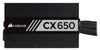 Corsair CP-9020122-UK CX Series 650 W CX650 ATX/EPS 80 Plus Bronze 650W Power Supply Unit - Black