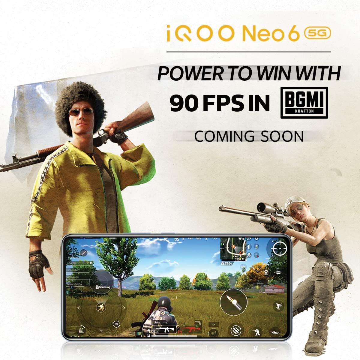 (Refurbished) IQOO Neo 6 5G (Cyber Rage, 8GB RAM, 128GB Storage) | Snapdragon® 870 5G - Triveni World