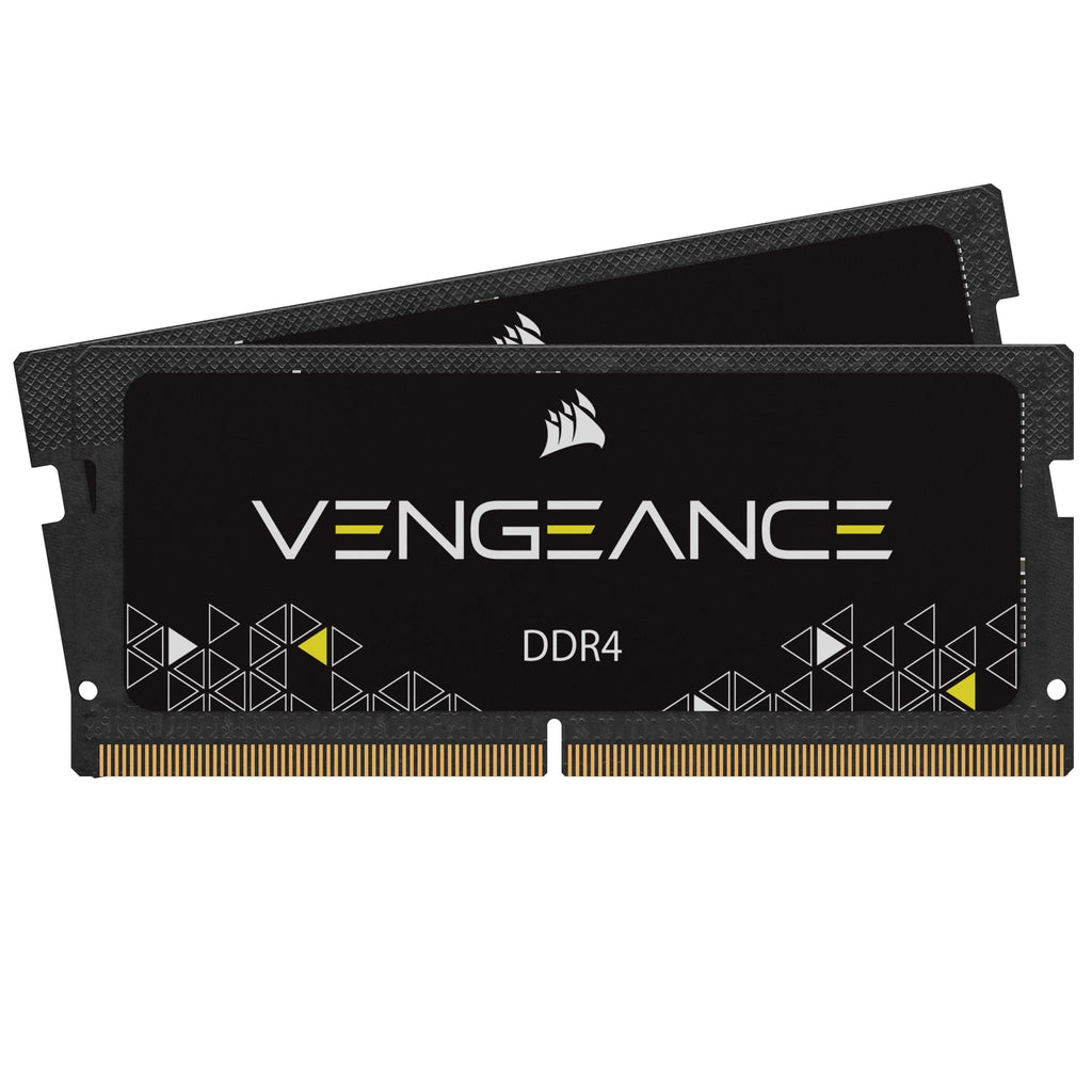 Corsair Vengeance Performance SODIMM Memory 32GB (2x16GB) DDR4 3200MHz CL22 Unbuffered for 8th Generation or Newer Intel Core i7, and AMD Ryzen 4000 Series Notebooks Black