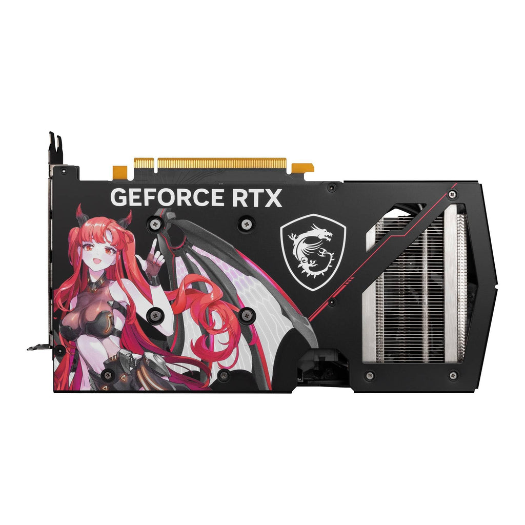 MSI Geforce RTX 4060 Gaming X 8G MLG - 8Gb pci_e_x16 Gddr6 128-Bit Gaming Graphic Card, 2595 Mhz Boost Clock, Torx Fan 5.0, Copper Baseplate, Displayport X3 (V1.4A), Hdmi X1 - Pcie X16