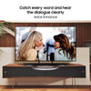 Samsung Soundbar (HW-C45E/XL) 2.1 Channel, 300W, Dolby Digital, 3 Speakers, Wireless Subwoofer, Bluetooth Enabled and DTS Virtual X Experience Sound (Black)