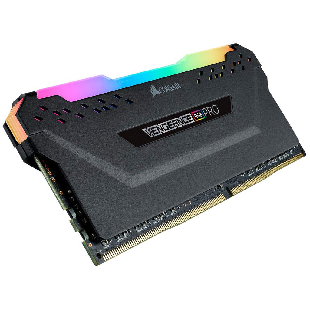 Corsair Vengeance RGB Pro 8GB (1x8GB) DDR4 3200 (PC4-25600) C16 Optimized for AMD Ryzen ? Black