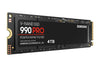 Samsung 990 PRO SSD 4TB PCIe 4.0 M.2 2280 Internal Solid State Hard Drive, Seq. Read Speeds Up to 7,450 MB/s for High End Computing, Gaming, and Heavy Duty Workstations, MZ-V9P4T0B, Black