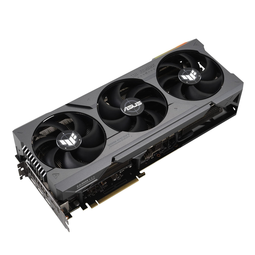 ASUS TUF Ge Force RTX 4090 OC Edition Gaming PCI_E_X16 Graphics Card (PCIE 4.0, 24 GB GDDR6X, HDMI 2.1A, Display Port 1.4A) TUF-RTX4090-O24G-GAMING