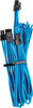 Corsair Individually Sleeved PCIe (Dual Connector) Cables – Blue, 2 Yr Warranty PSUs