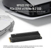 Corsair MP600 PRO LPX 4TB M.2 NVMe PCIe x4 Gen4 SSD - Optimized for PS5 (Up to 7100MB/sec & 6800MB/sec Sequential Read/Write Speeds, High-Speed Interface, Compact Form Factor) CSSD-F4000GBMP600PLP