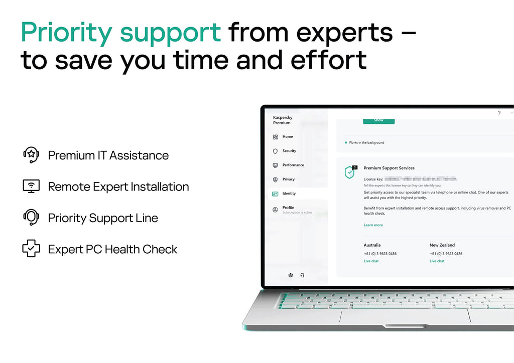 Kaspersky | Premium - Total Security (Ultimate Security) | 1 Device | 1 Year | Email Delivery in 1 Hour