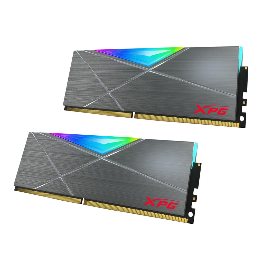 ADATA XPG SPECTRIX D50 RGB 8GB DDR4 3200 MHz CL 16-20-20 U-DIMM Desktop Memory RAM - AX4U32008G16A-ST50 (Black)