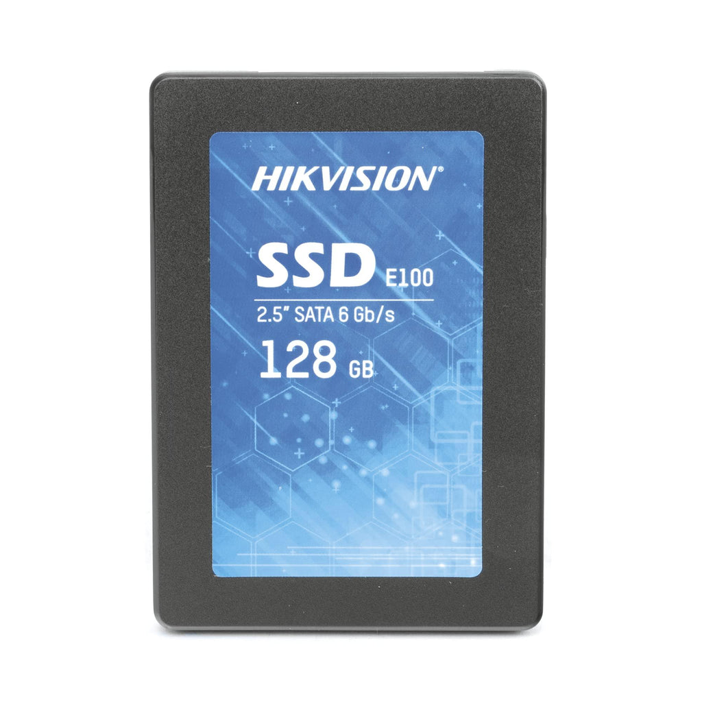 HIKVISION E100 128GB 2.5-Inch Internal SSD, SATA 6Gb/s, up to 550MB/s - Solid State Disks 3D Nand TLC, Black (HS SSD E100/128GB)