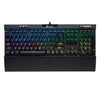 Corsair K70 MK.2 RGB LED Backlit Wired Mechanical Cherry MX Silent Gaming Keyboard (Black)