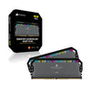 Corsair Dominator Platinum RGB DDR5 32GB (2x16GB) 5200MHz C40 AMD Optimized Desktop Memory (12 Ultra-Bright CAPELLIX RGB LEDs, Patented CORSAIR DHX Cooling, Custom AMD® Expo Profiles) Cool Gray