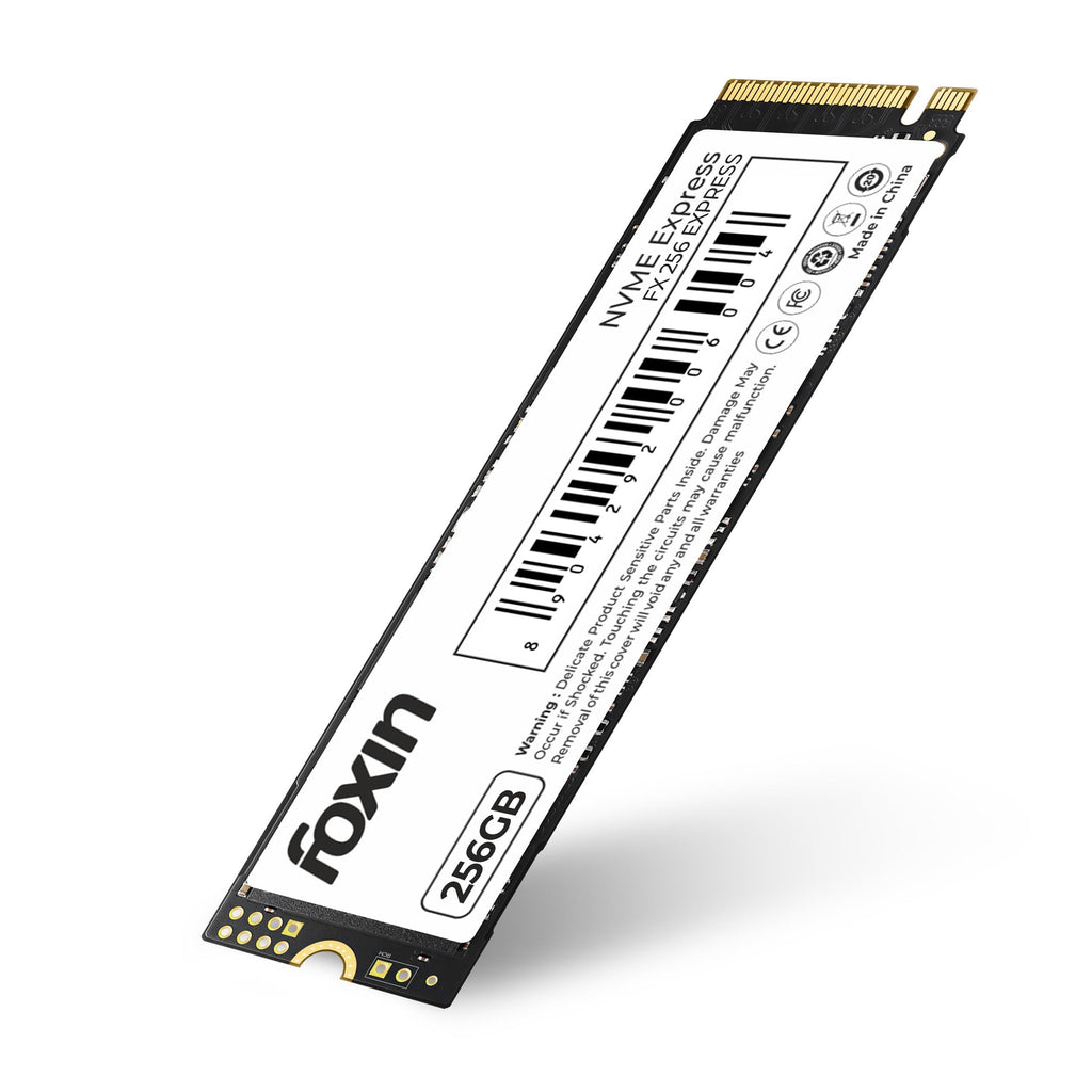 Foxin SSD 256GB NVME | Internal Hard Disk with Micron Chipset, SMI Controller, PCIE 3.0 Interface | Ultra-Low Power Consumption, 5 Years Limited Warranty