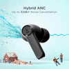 boAt Airdopes 393ANC True Wireless in Ear Earbuds with 32dB Hybrid ANC, Quad Mics with ENx™ Tech, 30 Hours Playback, Beast™ Mode,ASAP™ Charge,Ambient Mode,Bluetooth v5.2 IWP™,IPX5(Rogue Black) - Triveni World