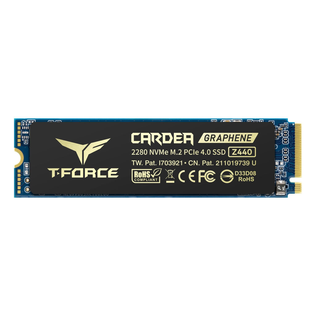 TEAMGROUP T-Force Cardea Zero Z440 1TB NVMe PCIe Gen4 x4 M.2 2280 Gaming Internal Solid State Drive SSD TM8FP7001T0C311 (Read/Write Speed up to 5,000/4,400 MB/s)