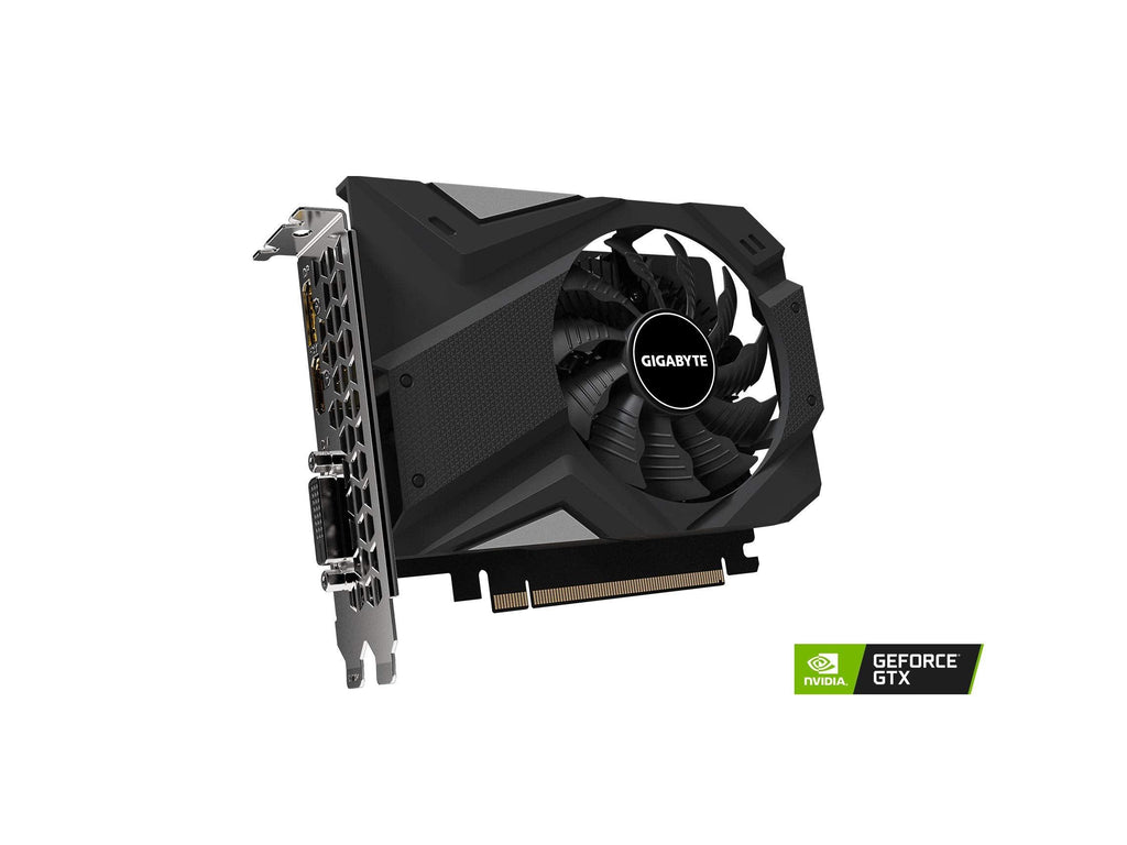 GIGABYTE Geforce GTX 1650 D6 Oc 4G Graphics Card, 170Mm Compact Size, 4Gb 128-Bit Gddr6, Gv-N1656Oc-4Gd Video Card, pci_e_x16