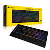 Corsair K57 RGB Wireless Gaming Keyboard with Slipstream Wireless Technology, Backlit RGB LED, Black