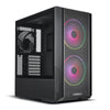 Lian Li Lancool 216 RGB Mid-Tower Alloy Steel Computer Case/Gaming Cabinet - Black | Support E-ATX/ATX/Micro-ATX/Mini-ITX | Pre-Installed 3 Front and Rear Fans - G99.LAN216RX.in