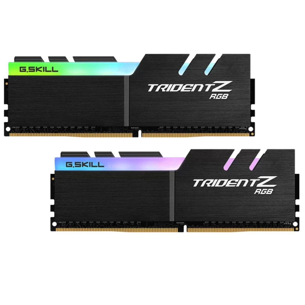 G.SKILL Trident Z RGB 32GB (2 * 16GB) DDR4 3200MHz CL16-18-18-38 1.35V Desktop Memory RAM - F4-3200C16D-32GTZR