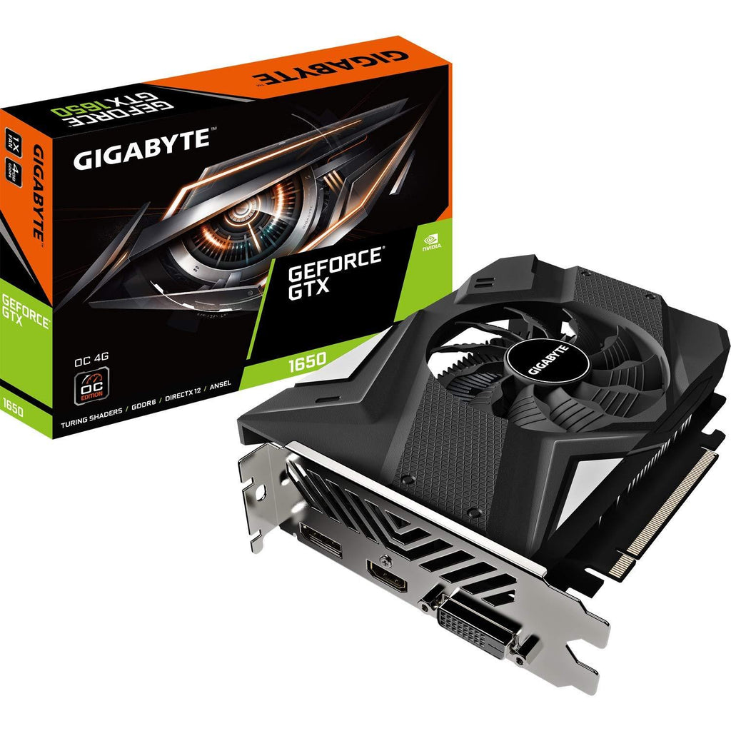 Gigabyte GeForce GTX 1650 D6 OC 4GB Graphics Card GV-N1656OC-4GD V2