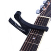 Juârez JRZ250 One Handed Trigger Guitar Metal Capo Quick Change for Ukulele, Electric and Acoustic Guitars, Black