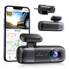 REDTIGER F9 Dash Cam 4K Front and Rear 1080P, Built-in WiFi GPS, Dual Dash Camera for Cars with 32GB Card, Loop Recording, Parking Mode, Smart App Control