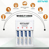 ENVIE® (ECR 20 MC+4xAA2800) Standard Rechargeable Battery Charger for AA & AAA Ni-mh/Ni-Cd with Batteries