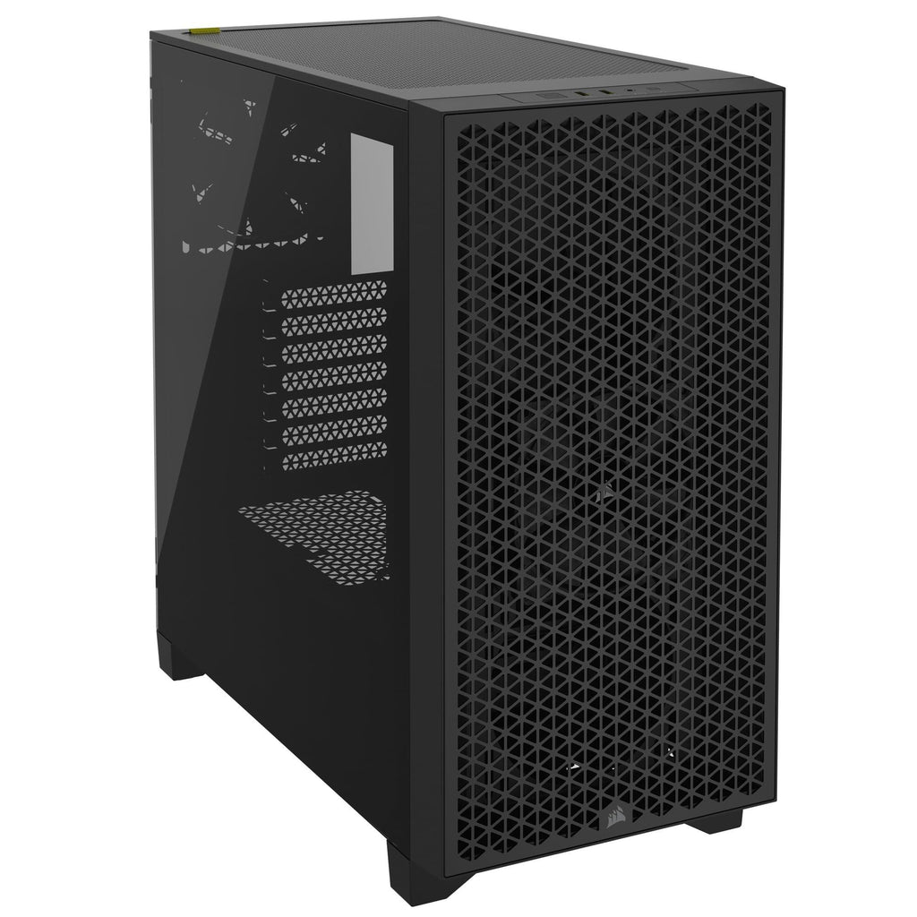 CORSAIR 3000D Airflow Mid-Tower PC Case - Black - 2X SP120 Elite Fans - Four-Slot GPU Support – Fits up to 8X 120mm Fans - High-Airflow Design