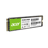 Acer FA100 256GB PCIe Gen3 x4 NVMe 3D NAND SSD M.2 Internal SSD -1950MB/s R, 1300MB/s W Speed