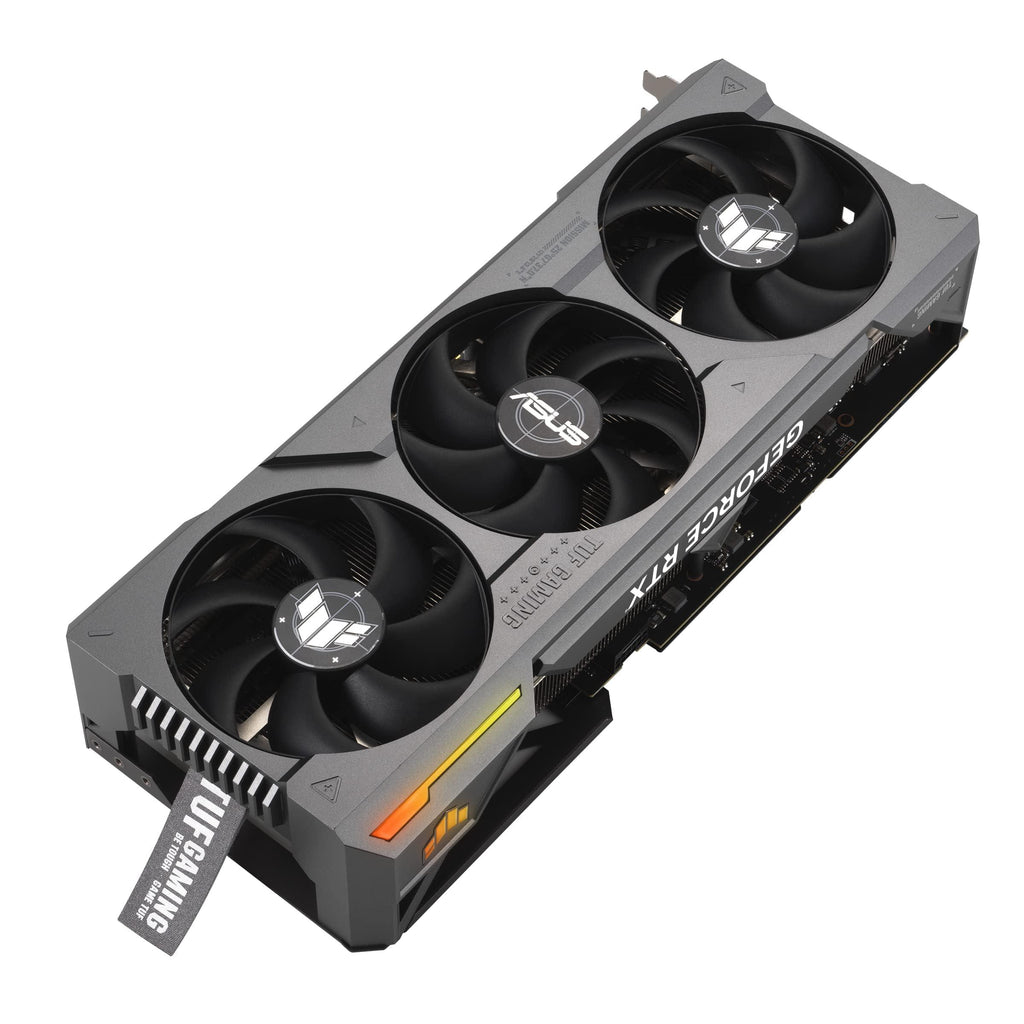 ASUS TUF Ge Force RTX 4090 OC Edition Gaming PCI_E_X16 Graphics Card (PCIE 4.0, 24 GB GDDR6X, HDMI 2.1A, Display Port 1.4A) TUF-RTX4090-O24G-GAMING