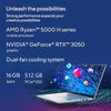 ASUS Vivobook Pro 15 OLED, AMD Ryzen 5 5600H, 15.6" (39.62 cm) FHD OLED, Creator/Gaming Laptop (16GB/512GB SSD/4GB RTX 3050/Win11/Backlit KB/FP Sensor/Silver/1.65 kg), M3500QC-L1502WS