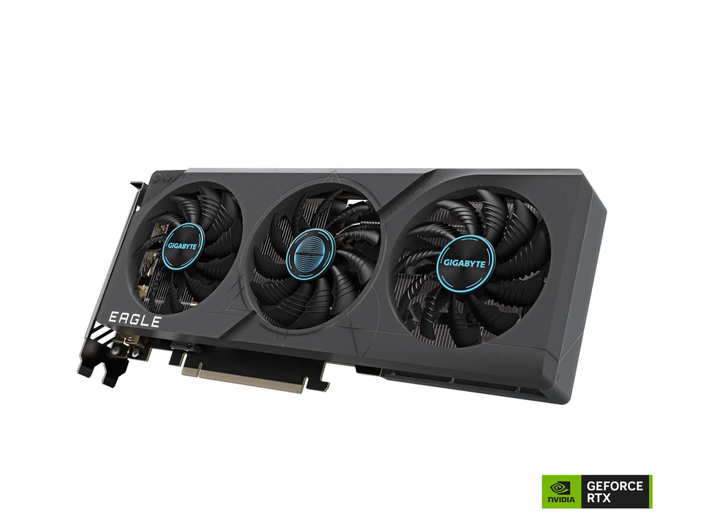 Gigabyte Geforce RTX 4060 Ti Eagle Oc 8G Graphics Card, 3X Windforce Fans, 8Gb 128-Bit Gddr6, Gv-N406Teagle Oc-8Gd Video Card - Pci_E_X16