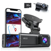 REDTIGER F7NP Dash Camera for Cars, 4K/2.5K HD Dual Dash Cam Front and Rear, 32GB Card Included, Built-in GPS WiFi, 3.18” IPS Screen, 170°Wide Angle, WDR, 24H Parking Mode