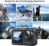 AKASO Brave 7 LE 4K30FPS Action Camera - 131ft Underwater Waterproof Camera with Touch Screen Advanced EIS Remote Control 2.0 Zoom Underwater Camera Support External Mic