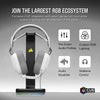 Corsair HS80 RGB USB Premium Gaming Wired On Ear Headset with Dolby Audio 7.1 Surround Sound (Broadcast-Grade Omni-Directional Microphone, Memory Foam Earpads, High-Fidelity Sound) White