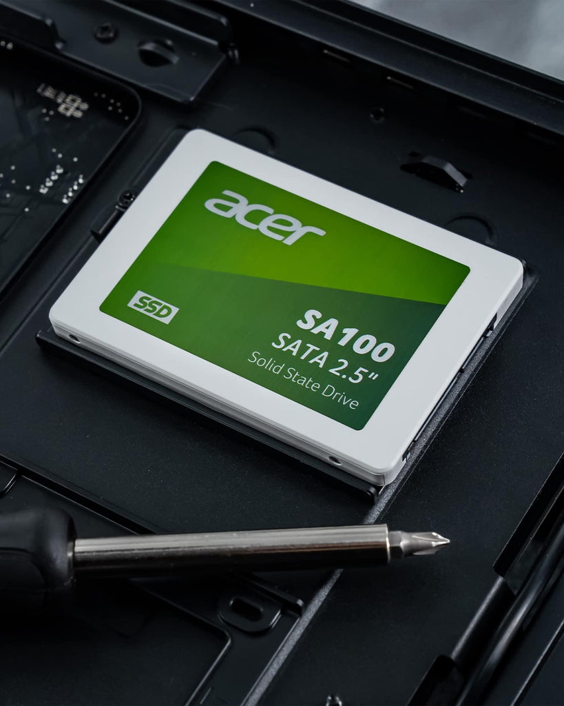 Acer SA100 240GB SATA III 2.5 Inch Internal SSD - 6 Gb/s, 3D NAND Solid State Hard Drive Up to 549 MB/s - BL.9BWWA.102